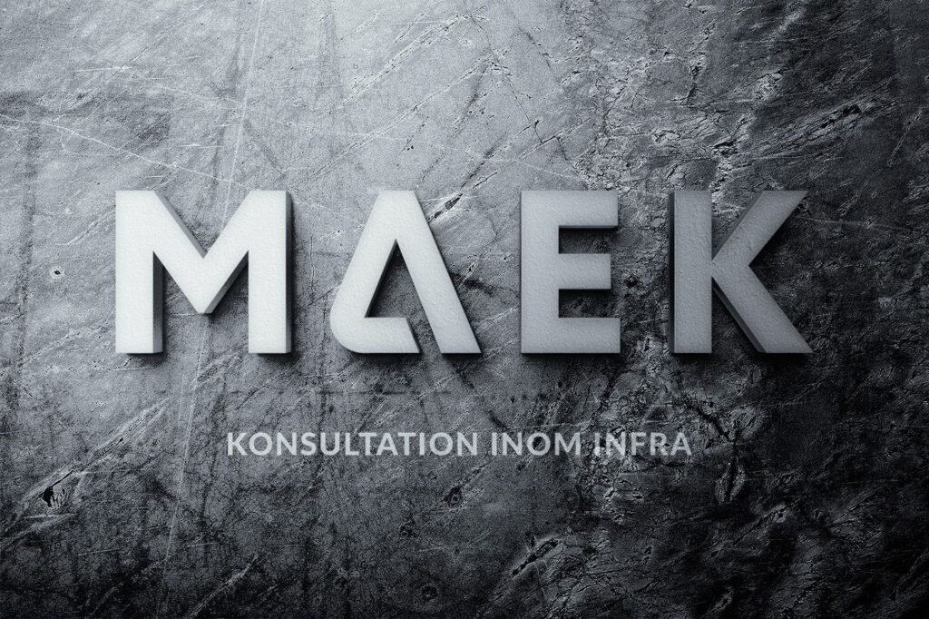Webbutveckling.se - Ekomni - Grafisk formgivning - Logotyp till MAEK