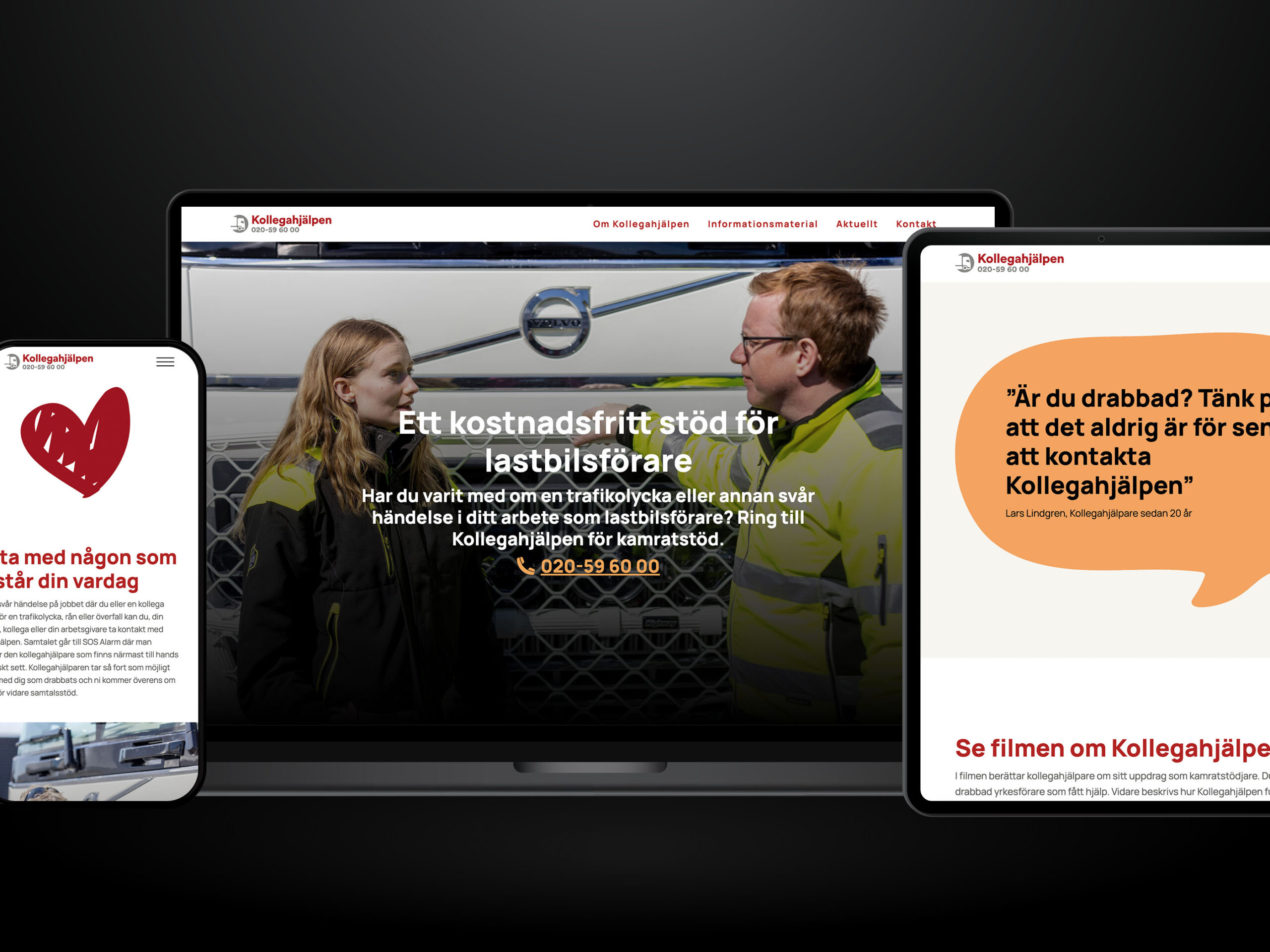 Webbutveckling.se - Kollegahjälpen - Hemsida i Wordpress