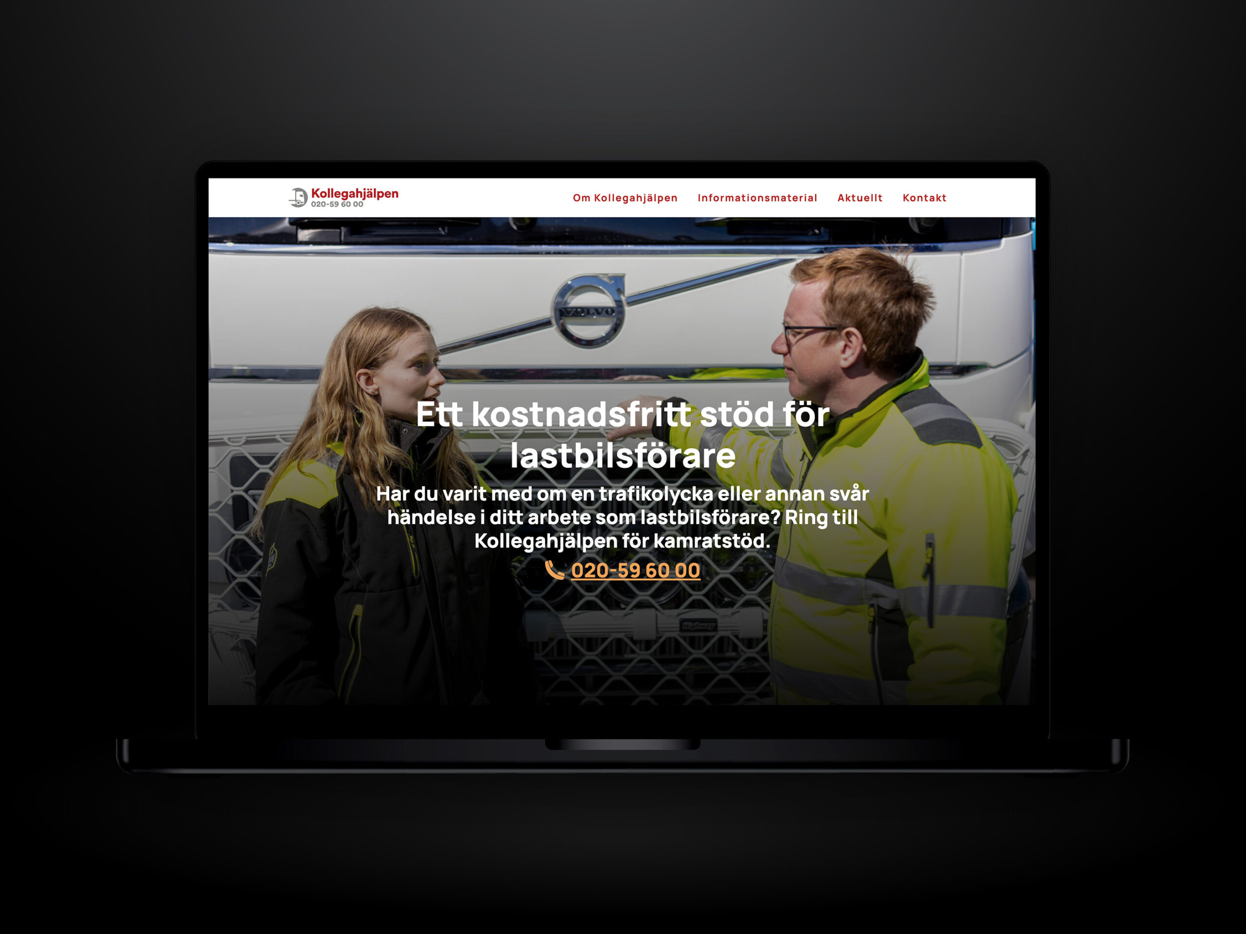 Webbutveckling.se - Kollegahjälpen - Hemsida i Wordpress